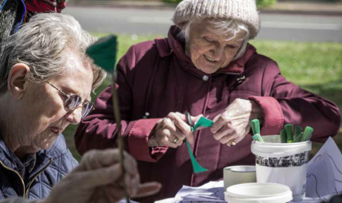 Working with Emergency Exit Arts, the Council has commissioned the Lounge to come to Roehampton over a number of years (2013, 2014, 2015 and 2019). These programmes worked with residents at different stages in their lives to support wellbeing and happiness.
