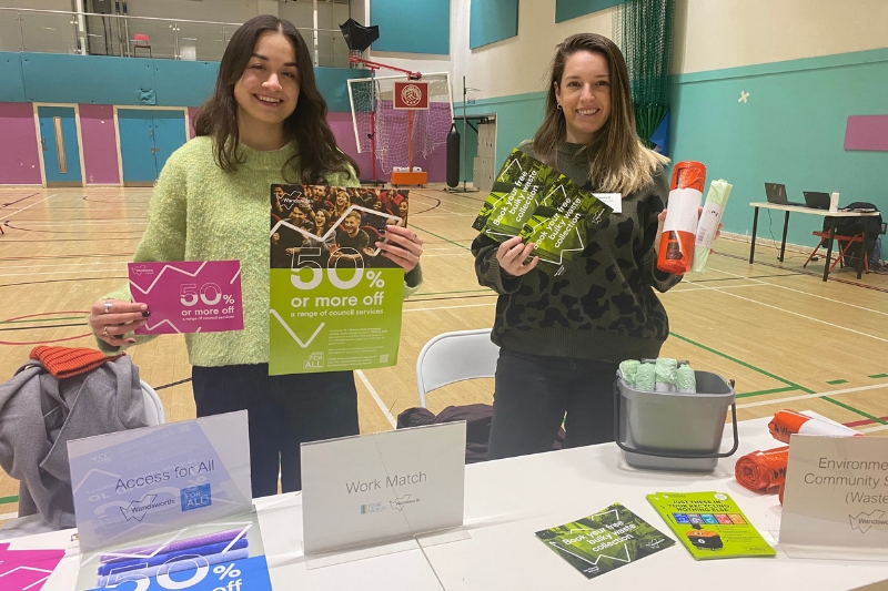 Council officers showcase waste and Access for All