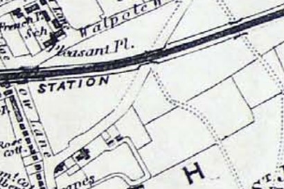 Fig. 4: James Wyld's 3" map of London, 1843-44