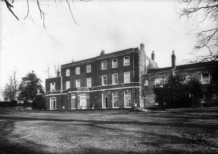 Fig. 14: Rear elevation of Downshire House