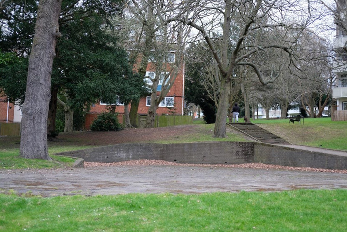 Fig. 36: Some hardstanding is occasionally cut into the landscape and appears to be seldom used, although sometimes for parking