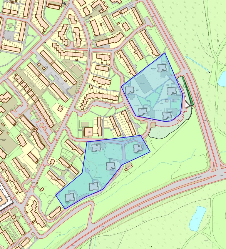 Fig. 38: Location of Alton East Point Blocks