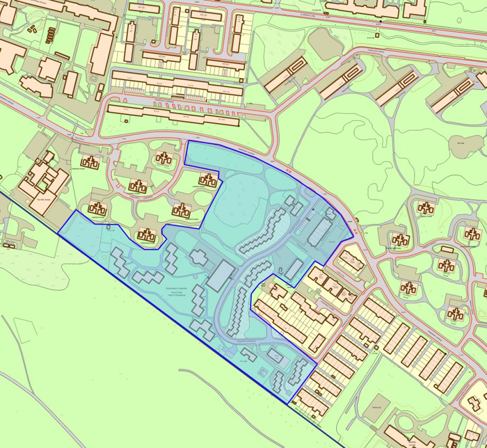 Fig. 74: Suba Area 4 map – Mount Clare and Minstead Gardens