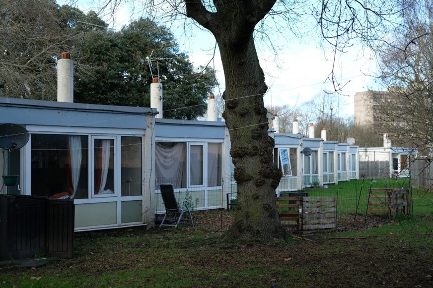 Fig. 77: Minstead Garden bungalows