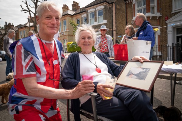 Jubilee street party on Swanage Road Wandsworth