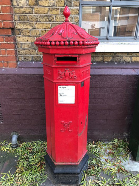 Fig: 101: Post box with VR cipher