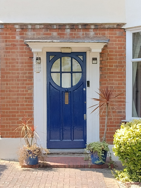 Fig. 51: This type of door is found on Sutherland Grove and a good amount of originals survive