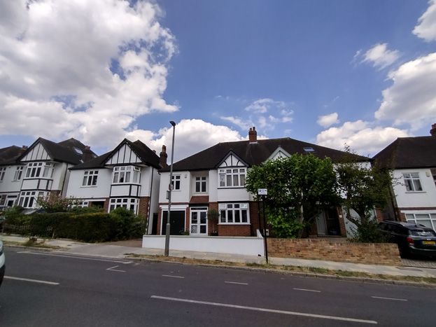 Fig. 36: Combemartin Road is characterised by larger detached homes, often in pairs or groups