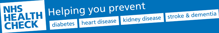 NHS Health check banner