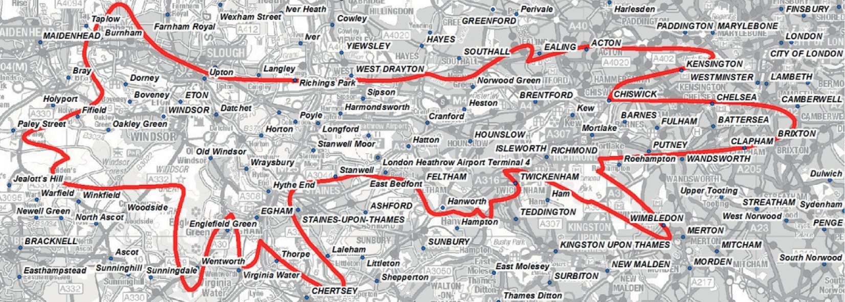 Heathrow Flight Path Noise Map Heathrow Expansion - Wandsworth Borough Council