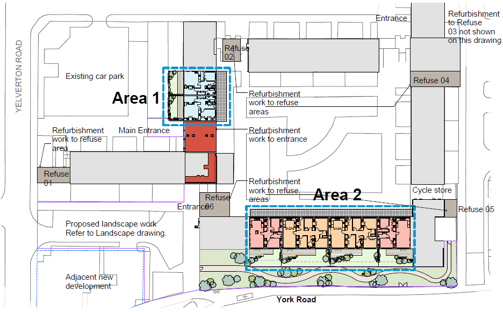 Badric Court site plan