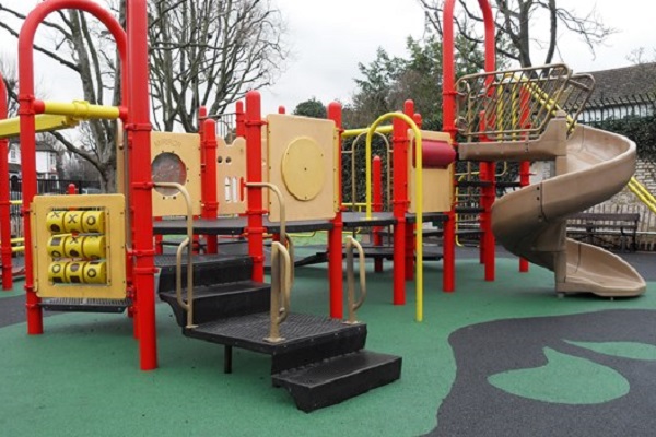 Playgrounds across the country were forced to close during the height of the pandemic