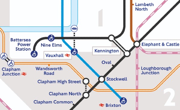 Battersea Park Station Zone New Tube Map Shows Battersea And Nine Elms Stations For First Time -  Wandsworth Borough Council