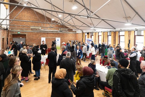 Coffee morning at the Open Door community centre